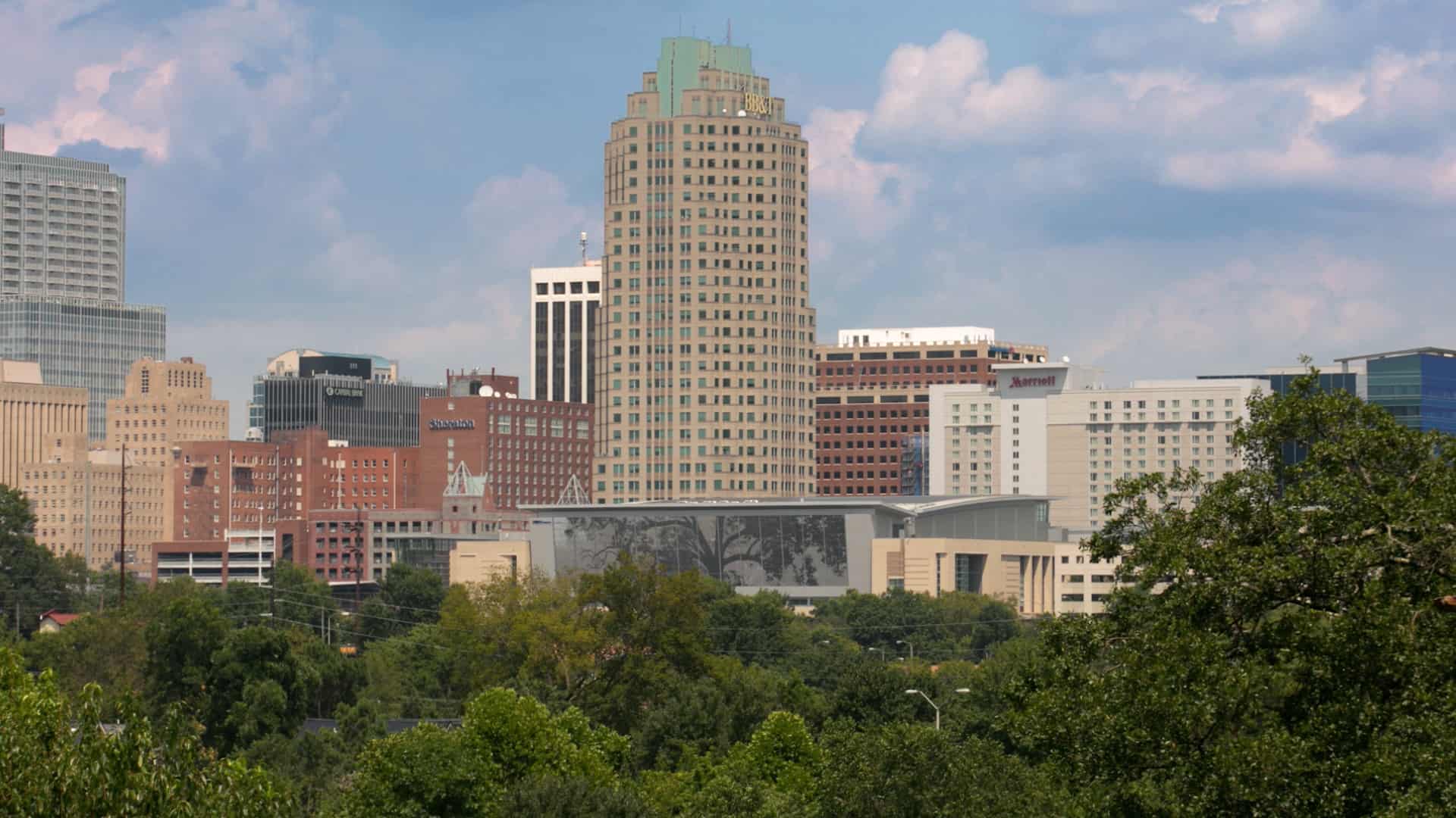 Downtown Raleigh skyline